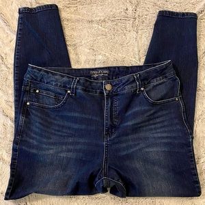 Maurices Everflex skinny jeans, size 20W, regular length
